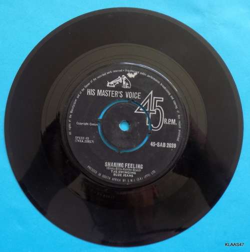 The Swinging Blue Jeans /Good Golly Miss Molly - His Master`s Voice 45-SAB 2039 - South Africa EMI