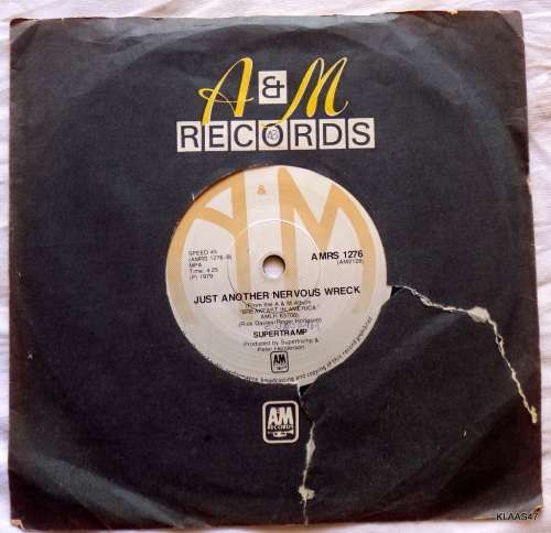 Supertramp  The Logical Song - AandM Records  AMRS 1276 - 7` Single - South Africa 1979