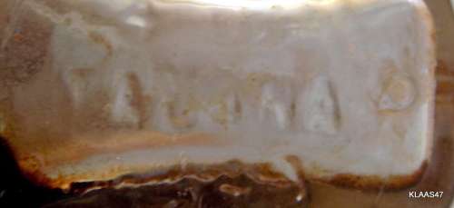 2 VINTAGE TALANA GLASS BOTTLES -  (Corked not washed)
