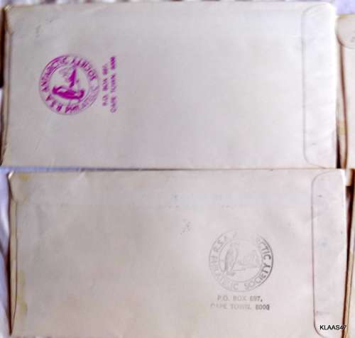 Mixed Lot of 4 Shipping Commemorative Covers - See pictures for details - note rust