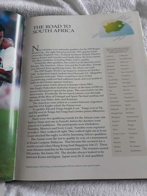 Triumph of a Nation: The Story of the Rugby World Cup - South Africa 1995 - Hardcover