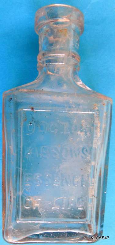 DOCTOR KIESOWS ESSENCE OF LIFE - VINTAGE  BOTTLE -