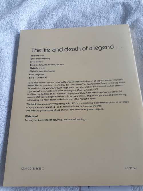 The Life and Death of Elvis Presley - W.A. Harbinson - Paperback