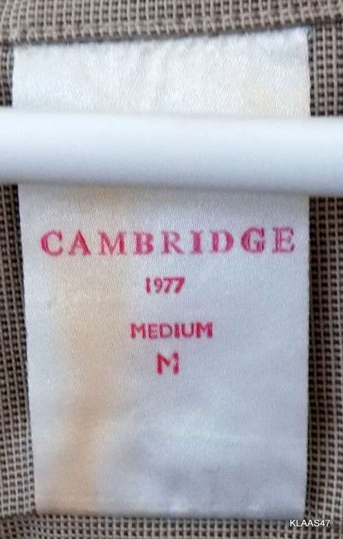 SADF - STEP OUT S/SLEEVE SHIRT - MEDIUM - CAMBRIDGE 1977