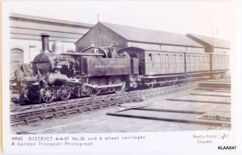 London`s Transport Over The Years - Set of 5 Cards - Set LT2 - London Transport STEAM II