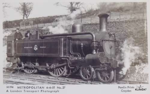 London`s Transport Over The Years - Set of 5 Cards - Set LT2 - London Transport STEAM II