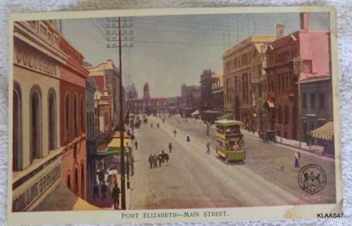 6 Vintage Post Cards from the Cape Government Railway Series - All addressed - only 1 postally used