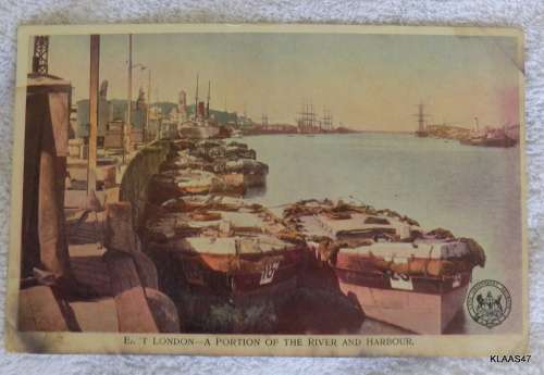 6 Vintage Post Cards from the Cape Government Railway Series - All addressed - only 1 postally used