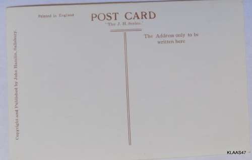 Post Card - Salisbury from the Kopje - P.27. - Published by John Hamlin, Salisbury