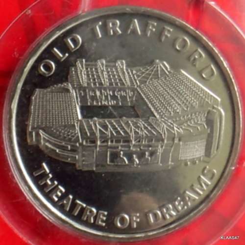 SCOIN SHOP - MANCHESTER UNITED MEDALLIONS - OLD TRAFFORD - THEATRE OF DREAMS