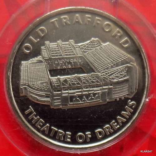 SCOIN SHOP - MANCHESTER UNITED MEDALLIONS - OLD TRAFFORD - THEATRE OF DREAMS