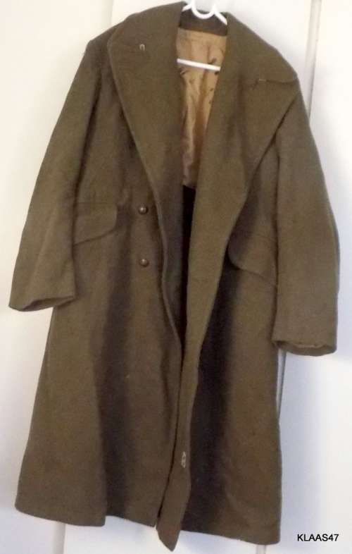 SADF - ARMY TRENCH COAT - AAPJAS - DIENSPRODUKTE (RAND) -