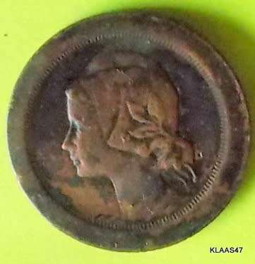 Portugal 5 Centavos, 1927