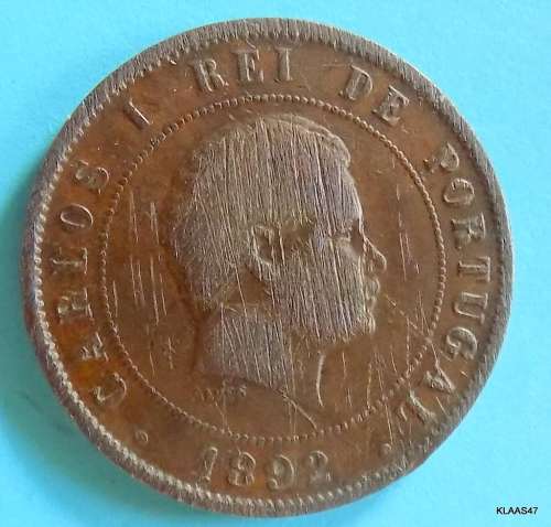 20 Reis - 1892 - Portugal - Carlos I