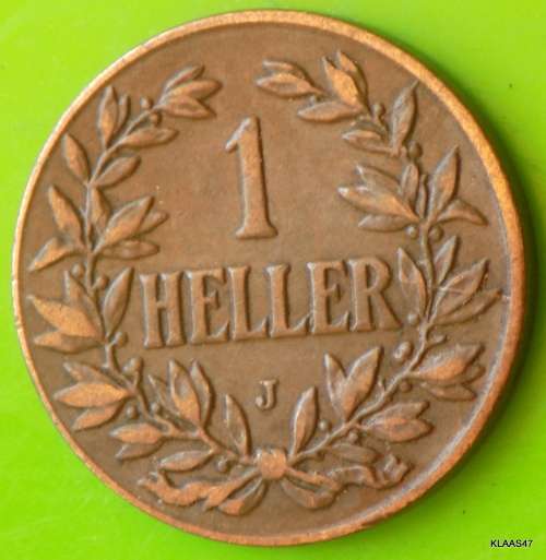 German East Africa 1907   - 1 HELLER