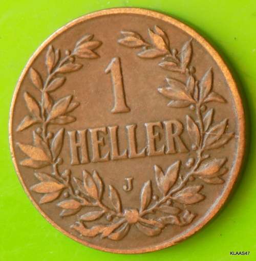 German East Africa 1907   - 1 HELLER