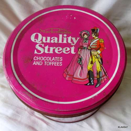 Vintage - Mackintoshs Quality Street - Empty tin (750g)