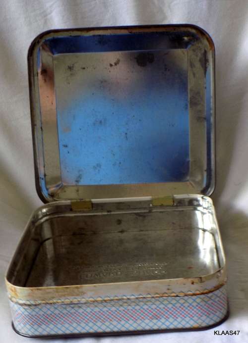 Vintage - Edward Sharp S.A. - Chrstmas  design - Empty tin