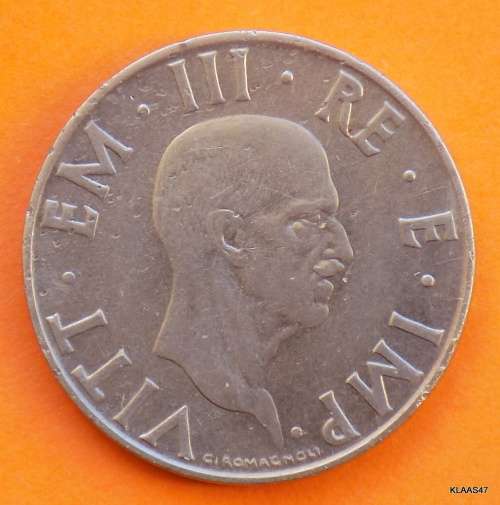 1939 R - Italia - 2 Lire - Vittorio Emanuele III -  Magnetic