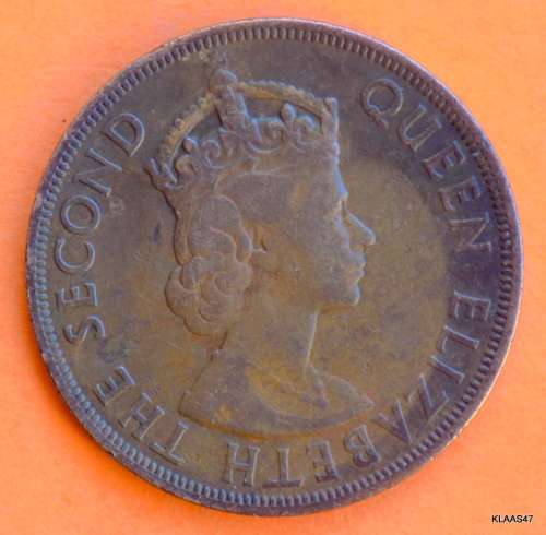 1955 - 2 cents - BRITISH CARIBBEAN TERRITORIES - EASTERN GROUP (ELIZABETH II)