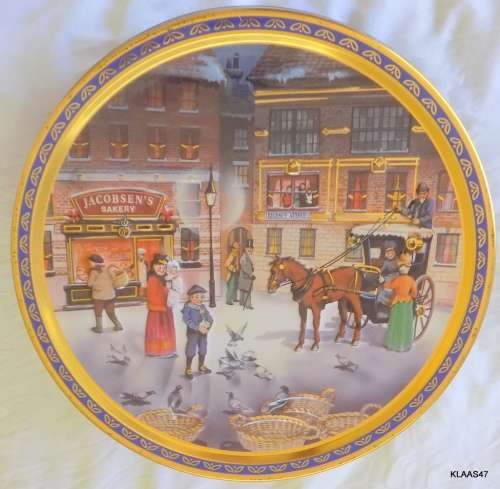 JACOBSEN`S BAKERY REGENCY AVENUE DANISH BISCUIT TIN
