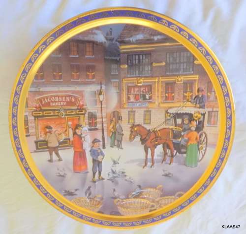 JACOBSEN`S BAKERY REGENCY AVENUE DANISH BISCUIT TIN