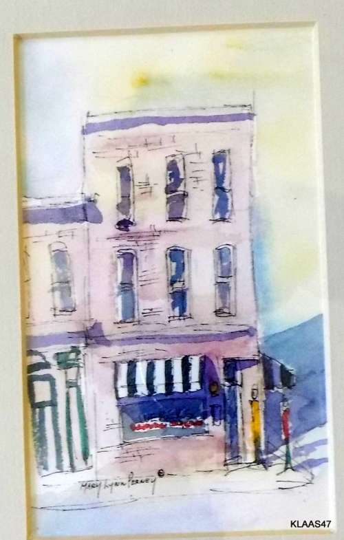 WEBER`S : MARY LYNN PERNEY : ***LASER PRINT - FELLS POINT GALLERY ***