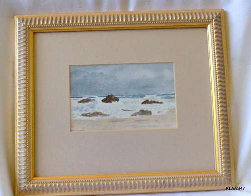 Seascape - Watercolour - Framed