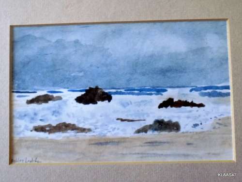 Seascape - Watercolour - Framed