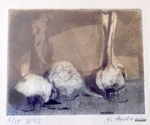 Print - 6/15 VI `63 - Signed  (Framed