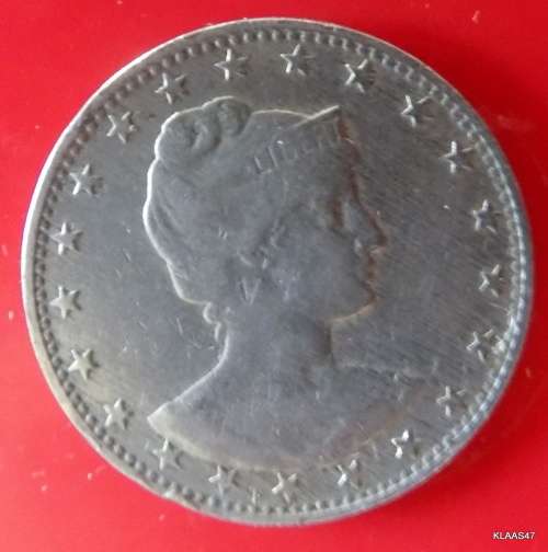 BRAZIL -  200 Réis (Liberty) 1901 - Copper-nickel