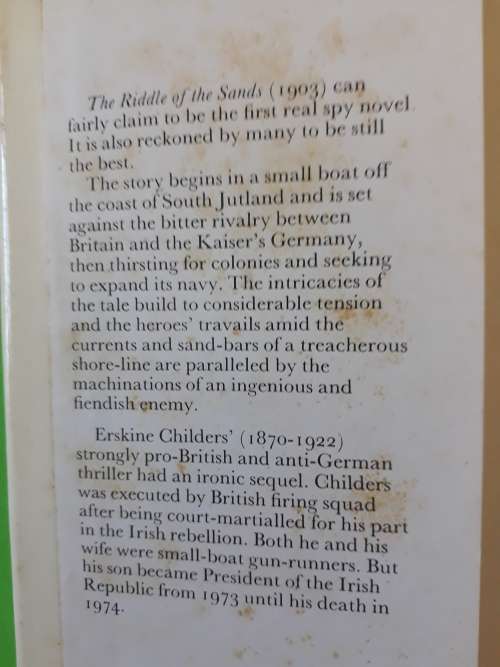 The Riddle of the Sands - Erskine Childers - Hardcover