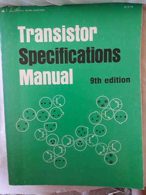 Transistor Specifications Manual: 9th Edition - The Howard W Sams Engineering Staff - Paperback