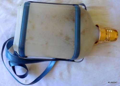 Vintage Souvenir de Lourdes (Empty Plastic bottle - Metal Cap)