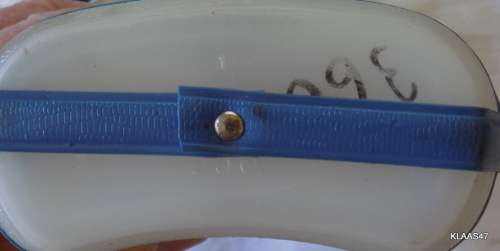 Vintage Souvenir de Lourdes (Empty Plastic bottle - Metal Cap)