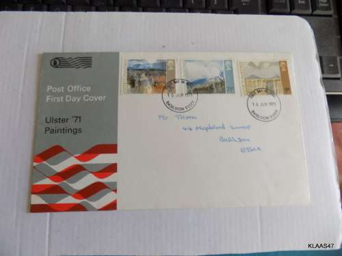 GB - Ulster `71 (Paintings) - FDC