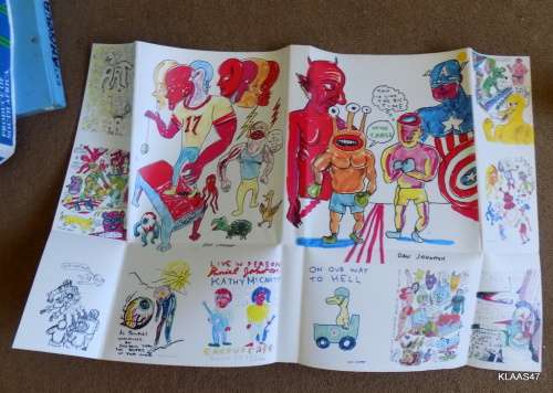Daniel Johnston with contributions by Jad Fair, Philippe Vergne, Harvey Pekar - Hardcover