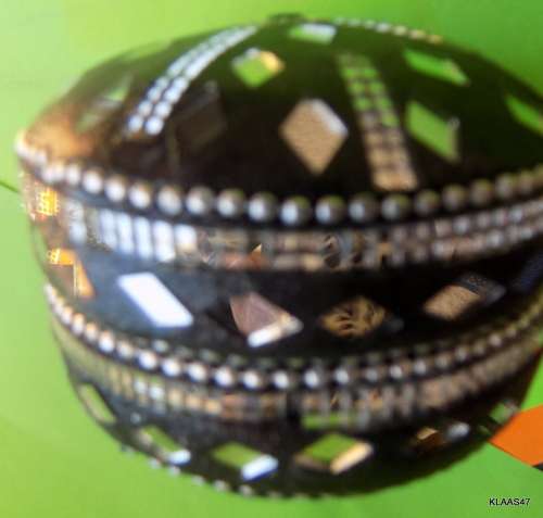 Metal Lidded Decorative Trinket Box