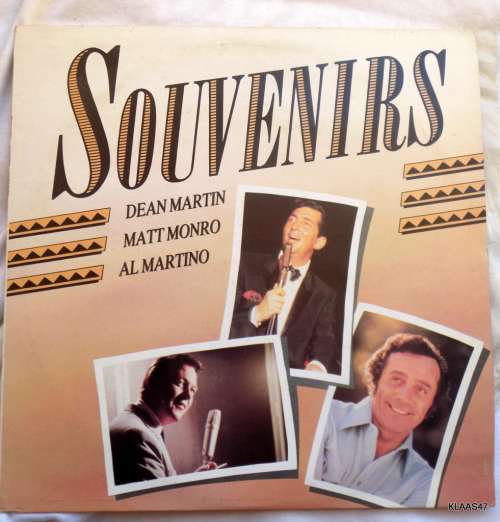 SOUVENIRS - DEAN MARTIN - MATT MONRO - AL MARTINO - EMI SA - 1985 - VINYL
