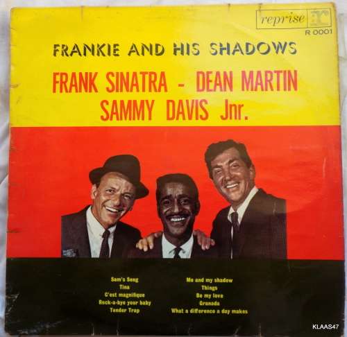 Frankie and his Shadows - Reprise Records - R 0001 -  South Africa - 1961