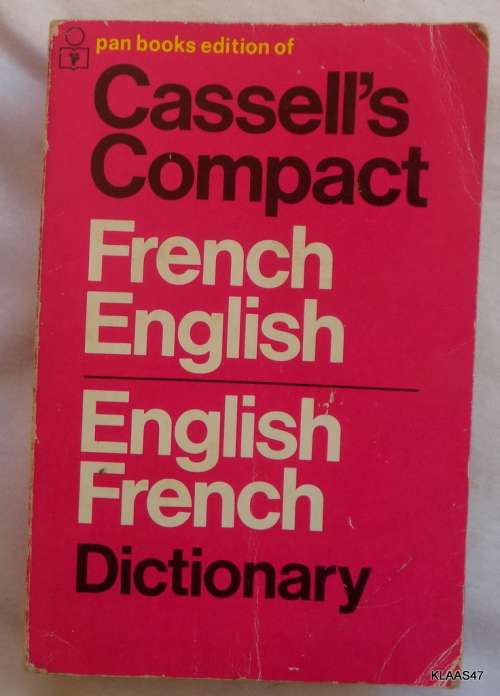Cassell`s French-English, Eng-French Dictionary.
