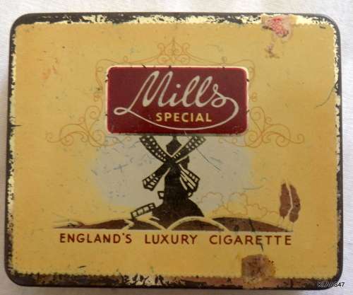 MILLS SPECIAL - Empty Cigarette Tin