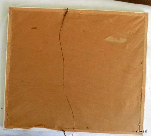 Flowers - Signed A.Jansen - Watercolour - Framed (Frame corner damaged)