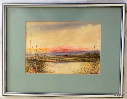 Sunset - Unsigned - Framed