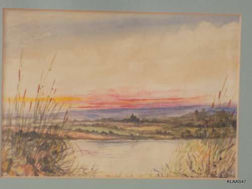 Sunset - Unsigned - Framed