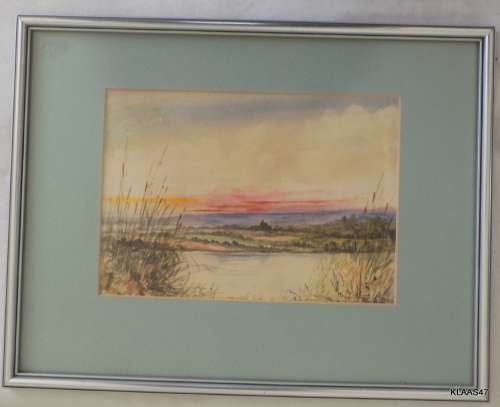 Sunset - Unsigned - Framed