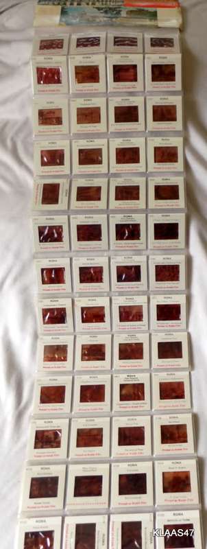 ROMA Souvenir - 60 Slides - Printed on Kodak Film