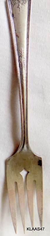 Vernon Silver Plate Salad Fork