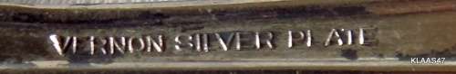 Vernon Silver Plate Salad Fork