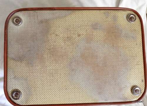Vintage Vanity Case - Some marks on inside lining - Top tray missing